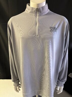 Nice mens XXL Peter Millar quarter zip golf jacket with logo on chest